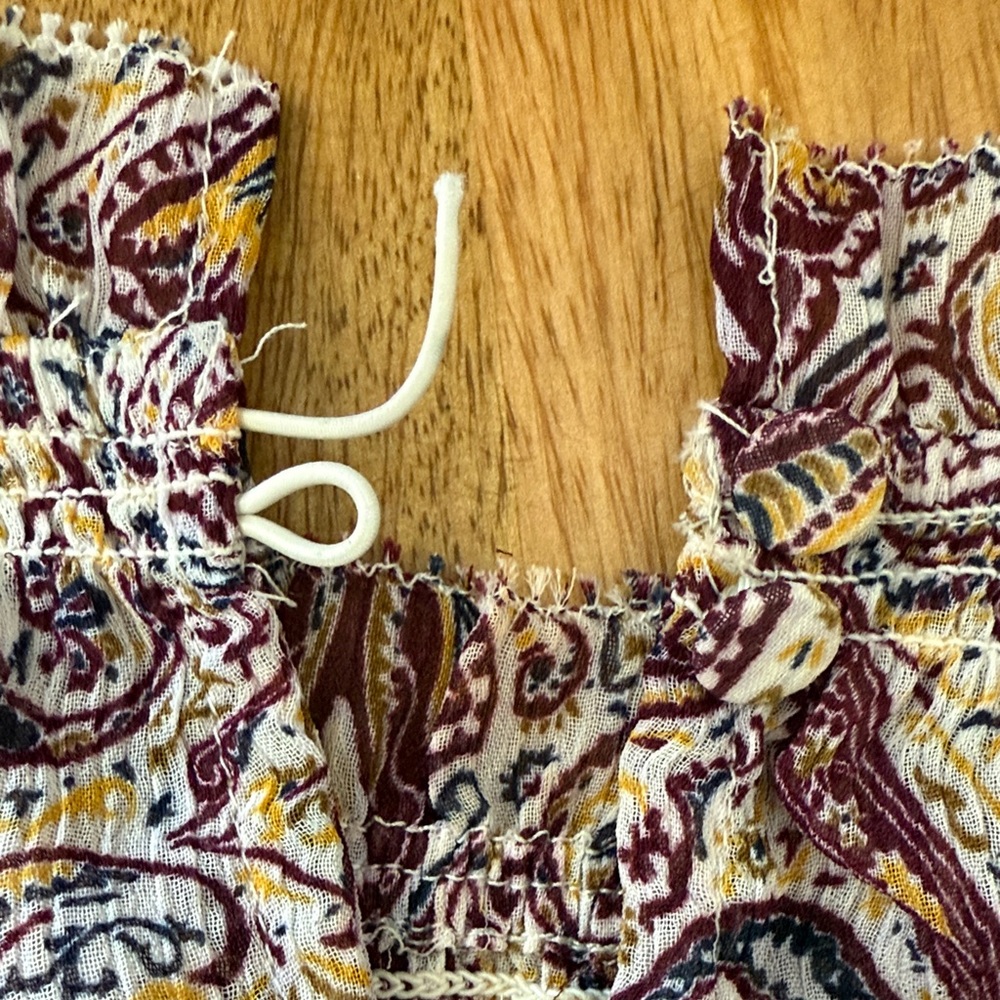 Elegant Banana Republic Paisley Print Dress size S - Picture 8 of 8